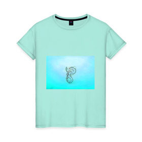 Женская футболка хлопок с принтом Унесенные призраками в Тюмени, 100% хлопок | прямой крой, круглый вырез горловины, длина до линии бедер, слегка спущенное плечо | spirited away | миядзаки | хаяо