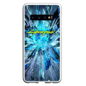 Чехол для Samsung Galaxy S10 с принтом CYBERPUNK 2077 в Тюмени, Силикон | Область печати: задняя сторона чехла, без боковых панелей | 2019 | cd project red | cyberpunk 2077 | future | hack | night city | samurai | sci fi | андроиды | безумие | будущее | город ночи | киберпанк 2077 | логотип | роботы | самураи | фантастика | цифры