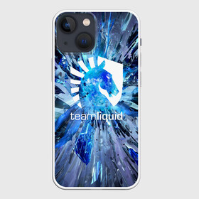 Чехол для iPhone 13 mini с принтом TEAM LIQUID E SPORT в Тюмени,  |  | 2019 | blue | cybersport | esport | liquid | logo | pro league | team | team liquid | киберспорт | логотип | тим ликвид | фирменные цвета