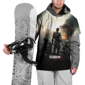 Накидка на куртку 3D с принтом Rainbow Six в Тюмени, 100% полиэстер |  | pvp | воин | герой | огонь | оружия | призрак | снайпер | сражения | тактический | шутер