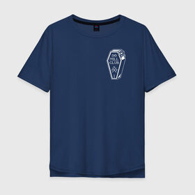 Мужская футболка хлопок Oversize с принтом PEWxDIExPIE в Тюмени, 100% хлопок | свободный крой, круглый ворот, “спинка” длиннее передней части | bro army | felix kjellberg | pew die pie | pewdiepie | пьюдипай | феликс чельберг