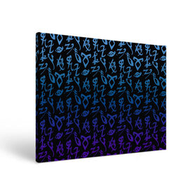 Холст прямоугольный с принтом Blue runes в Тюмени, 100% ПВХ |  | Тематика изображения на принте: freeform | shadowhunters | доминик шервуд | клэри фрэй | кэтрин макнамара | фэнтази