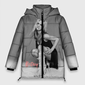 Женская зимняя куртка 3D с принтом Britney _ в Тюмени, верх — 100% полиэстер; подкладка — 100% полиэстер; утеплитель — 100% полиэстер | длина ниже бедра, силуэт Оверсайз. Есть воротник-стойка, отстегивающийся капюшон и ветрозащитная планка. 

Боковые карманы с листочкой на кнопках и внутренний карман на молнии | Тематика изображения на принте: baby one more time | britney spears | oops | бритни спирс