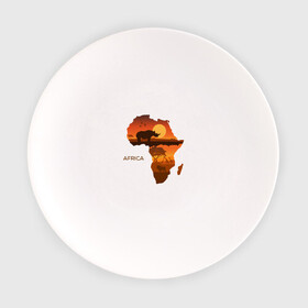 Тарелка с принтом Африка в Тюмени, фарфор | диаметр - 210 мм
диаметр для нанесения принта - 120 мм | африка | дикая природа | дикие животные | карта | карты | носорог | природа | туризм | экзотика