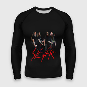 Мужской рашгард 3D с принтом Slayer в Тюмени,  |  | slayer | гэри холт | керри кинг | музыка | пол бостаф | рок группа | слаер | слайер | слеар | слеер | слейр | слеяр | том арайа | хеви