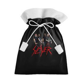 Подарочный 3D мешок с принтом Slayer в Тюмени, 100% полиэстер | Размер: 29*39 см | slayer | гэри холт | керри кинг | музыка | пол бостаф | рок группа | слаер | слайер | слеар | слеер | слейр | слеяр | том арайа | хеви