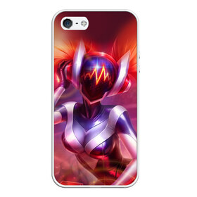 Чехол для iPhone 5/5S матовый с принтом DJ Sona League of Legends в Тюмени, Силикон | Область печати: задняя сторона чехла, без боковых панелей | lol | moba | riot games | воин | лига легенд | маг | поддержка | стратегия | стрелок | танк | чемпион