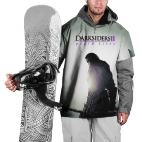 Накидка на куртку 3D с принтом Апокалипсис II: Смерть живёт в Тюмени, 100% полиэстер |  | ад | апокалипсис | война | тьма
