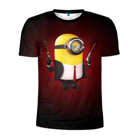 Мужская футболка 3D спортивная с принтом Hitman __ в Тюмени, 100% полиэстер с улучшенными характеристиками | приталенный силуэт, круглая горловина, широкие плечи, сужается к линии бедра | hitman | хитман | хитмэн