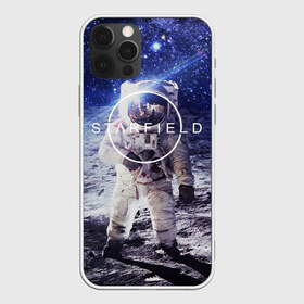 Чехол для iPhone 12 Pro Max с принтом STARFIELD в Тюмени, Силикон |  | 2019 | 2020 | bethesda | logo | space | starfield | звезды | игра | космонавт | космос | логотип | старфиелд
