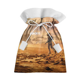Подарочный 3D мешок с принтом FAR CRY 5 LOST ON MARS в Тюмени, 100% полиэстер | Размер: 29*39 см | action | far cry | far cry 5 | lost on mars | игра | космонавт | космос | марс | экшн
