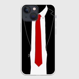Чехол для iPhone 13 mini с принтом КОСТЮМ АГЕНТА 47 | AGENT 47 | HITMAN в Тюмени,  |  | agent 47 | галстук | пиджак | хитман