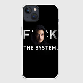 Чехол для iPhone 13 с принтом Fck The System   Mr. Robot в Тюмени,  |  | society | system | систему
