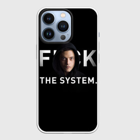 Чехол для iPhone 13 Pro с принтом Fck The System   Mr. Robot в Тюмени,  |  | society | system | систему