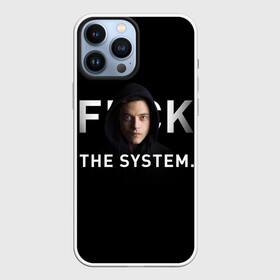 Чехол для iPhone 13 Pro Max с принтом Fck The System   Mr. Robot в Тюмени,  |  | society | system | систему