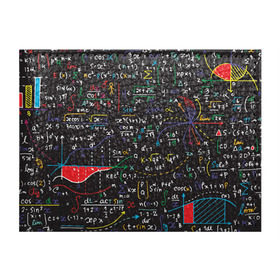Обложка для студенческого билета с принтом Math в Тюмени, натуральная кожа | Размер: 11*8 см; Печать на всей внешней стороне | математика | наука | тригонометрия | уравнения | формулы | цифры