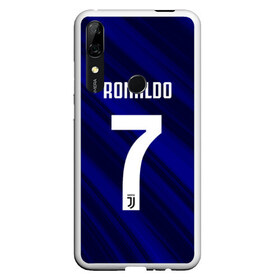 Чехол для Honor P Smart Z с принтом RONALDO JUVE SPORT в Тюмени, Силикон | Область печати: задняя сторона чехла, без боковых панелей | cr7 | fc | клуб | криштиану роналду | роналдо | фк | ювентус