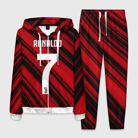 Мужской костюм 3D RONALDO JUVE SPORT: в Тюмени, 100% полиэстер | Манжеты и пояс оформлены тканевой резинкой, двухслойный капюшон со шнурком для регулировки, карманы спереди | club | cr7 | fc | football | ronaldo | sport | криштиану роналду | роналдо | спорт | фк | форма | футбольный клуб | ювентус