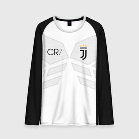 Мужской лонгслив 3D с принтом RONALDO JUVE SPORT в Тюмени, 100% полиэстер | длинные рукава, круглый вырез горловины, полуприлегающий силуэт | cr7 | fc juventus | football | juve | juventus | ronaldo | sport | роналдо | спорт | футбол | ювентус