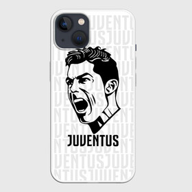 Чехол для iPhone 13 с принтом RONALDO JUVE SPORT в Тюмени,  |  | cr7 | fc | клуб | криштиану роналду | роналдо | фк | ювентус