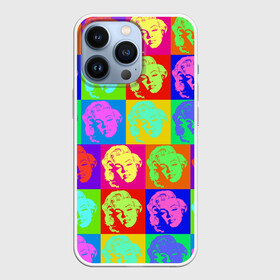 Чехол для iPhone 13 Pro с принтом pop art Marilyn Monroe в Тюмени,  |  | marilyn monroe | pop art | мэрилин монро | поп арт