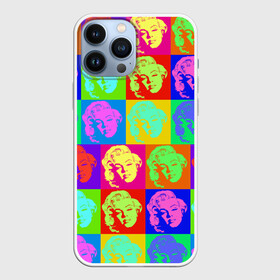 Чехол для iPhone 13 Pro Max с принтом pop art Marilyn Monroe в Тюмени,  |  | Тематика изображения на принте: marilyn monroe | pop art | мэрилин монро | поп арт