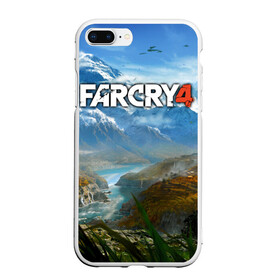 Чехол для iPhone 7Plus/8 Plus матовый с принтом Far Cry 4 в Тюмени, Силикон | Область печати: задняя сторона чехла, без боковых панелей | action | far cry 4 | армия | гималаи | гирокоптер | мин | мир | открытый | франшиза | ховеркрафт | шутер