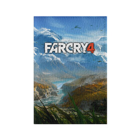 Обложка для паспорта матовая кожа с принтом Far Cry 4 в Тюмени, натуральная матовая кожа | размер 19,3 х 13,7 см; прозрачные пластиковые крепления | action | far cry 4 | армия | гималаи | гирокоптер | мин | мир | открытый | франшиза | ховеркрафт | шутер