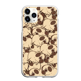Чехол для iPhone 11 Pro матовый с принтом мопс в Тюмени, Силикон |  | pug | мопсик | собака