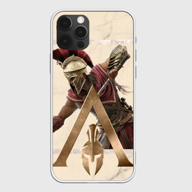 Чехол для iPhone 12 Pro с принтом Odyssey в Тюмени, силикон | область печати: задняя сторона чехла, без боковых панелей | игры | спартанец