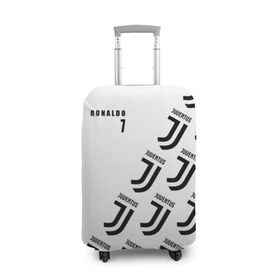 Чехол для чемодана 3D с принтом Personal form Ronaldo в Тюмени, 86% полиэфир, 14% спандекс | двустороннее нанесение принта, прорези для ручек и колес | 7 | cristiano | jeep | juventus | ronaldo | италия | криштиану | роналду | футбол | ювентус