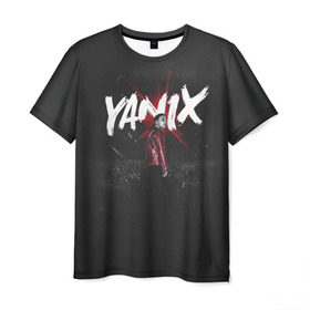 Мужская футболка 3D с принтом YANIX в Тюмени, 100% полиэфир | прямой крой, круглый вырез горловины, длина до линии бедер | Тематика изображения на принте: 