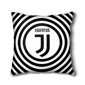 Подушка 3D с принтом Ювентус лого в Тюмени, наволочка – 100% полиэстер, наполнитель – холлофайбер (легкий наполнитель, не вызывает аллергию). | состоит из подушки и наволочки. Наволочка на молнии, легко снимается для стирки | juve | juventus | logo | ronaldo | италии | роналдо | юве | ювентус