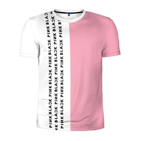 Мужская футболка 3D спортивная с принтом BlackPink в Тюмени, 100% полиэстер с улучшенными характеристиками | приталенный силуэт, круглая горловина, широкие плечи, сужается к линии бедра | blackpink | ddu du ddu du | k pop | блекпинк | дду ду дду ду | дженни | джису | лисы | розэ