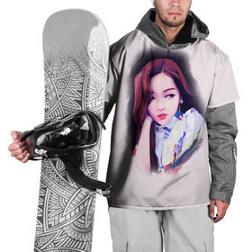 Накидка на куртку 3D с принтом BlackPink Розэ в Тюмени, 100% полиэстер |  | Тематика изображения на принте: blackpink | ddu du ddu du | k pop | блекпинк | дду ду дду ду | дженни | джису | лисы | розэ