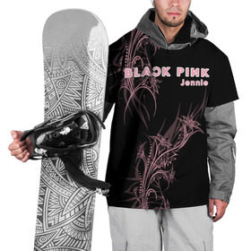 Накидка на куртку 3D с принтом BlackPink Jennie в Тюмени, 100% полиэстер |  | Тематика изображения на принте: blackpink | ddu du ddu du | k pop | блекпинк | дду ду дду ду | дженни | джису | лисы | розэ