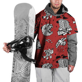 Накидка на куртку 3D с принтом Summer set в Тюмени, 100% полиэстер |  | Тематика изображения на принте: old school | taknado | urban | граффити | илюстратор | сибирь | стрит арт | тату