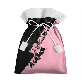 Подарочный 3D мешок с принтом BlackPink k-pop в Тюмени, 100% полиэстер | Размер: 29*39 см | black  pink | blackpink | jennie | jisoo | k pop | lalisa | группа | к поп | корейская группа | розовый | черный