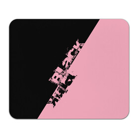 Коврик для мышки прямоугольный с принтом BLACKPINK | БЛЕКПИНК в Тюмени, натуральный каучук | размер 230 х 185 мм; запечатка лицевой стороны | Тематика изображения на принте: black  pink | blackpink | jennie | jisoo | k pop | lalisa | группа | к поп | корейская группа | розовый | черный