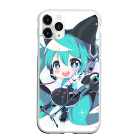 Чехол для iPhone 11 Pro матовый с принтом Взрывная Мику в Тюмени, Силикон |  | hatsune miku | аниме | вокалоид | девушки | манга | мульт | оружие | певица | сёдзё | сериал | хатсуне мику | япония