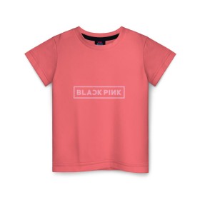 Детская футболка хлопок с принтом BlackPink 95 JISOO в Тюмени, 100% хлопок | круглый вырез горловины, полуприлегающий силуэт, длина до линии бедер | 97 jisoo | black  pink | blackpink | jennie | jisoo | k pop | lalisa | группа | к поп | корейская группа | розовый | черный