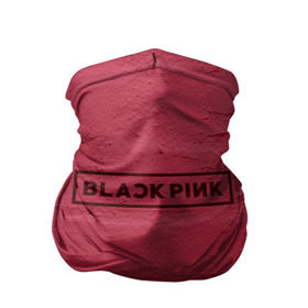 Бандана-труба 3D с принтом BlackPink wall в Тюмени, 100% полиэстер, ткань с особыми свойствами — Activecool | плотность 150‒180 г/м2; хорошо тянется, но сохраняет форму | black  pink | blackpink | jennie | jisoo | k pop | lalisa | группа | к поп | корейская группа | розовый | черный
