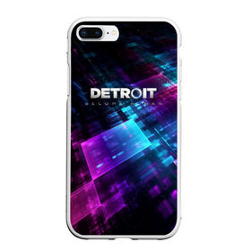 Чехол для iPhone 7Plus/8 Plus матовый с принтом Detroit Become Human в Тюмени, Силикон | Область печати: задняя сторона чехла, без боковых панелей | connor | cyberlife | detroit become human | deviant | kara | markus | ps4 | rk800 |  detroit: become human | детроит | детроит: стать человеком | игры | кара | коннор | конор | кэра | маркус | пиратs | эксклюзив