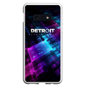 Чехол для Samsung S10E с принтом Detroit Become Human в Тюмени, Силикон | Область печати: задняя сторона чехла, без боковых панелей | connor | cyberlife | detroit become human | deviant | kara | markus | ps4 | rk800 |  detroit: become human | детроит | детроит: стать человеком | игры | кара | коннор | конор | кэра | маркус | пиратs | эксклюзив