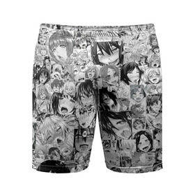Мужские шорты 3D спортивные с принтом AHEGAO в Тюмени,  |  | Тематика изображения на принте: ahegao | kawai | kowai | oppai | otaku | senpai | sugoi | waifu | yandere | ахегао | ковай | отаку | сенпай | яндере