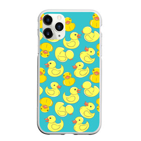 Чехол для iPhone 11 Pro матовый с принтом Duck в Тюмени, Силикон |  | Тематика изображения на принте: duck | duckling | утенок | утка