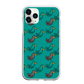 Чехол для iPhone 11 Pro матовый с принтом Утка в Тюмени, Силикон |  | duck | duckling | утенок | утка