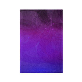 Обложка для паспорта матовая кожа с принтом ABSTRACT PURPLE в Тюмени, натуральная матовая кожа | размер 19,3 х 13,7 см; прозрачные пластиковые крепления | abstract | geometry | абстракция | геометрия | градиент | линии