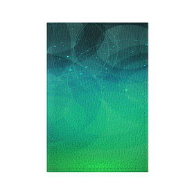 Обложка для паспорта матовая кожа с принтом ABSTRACT в Тюмени, натуральная матовая кожа | размер 19,3 х 13,7 см; прозрачные пластиковые крепления | abstract | geometry | абстракция | геометрия | градиент | линии