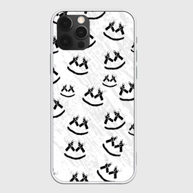 Чехол для iPhone 12 Pro Max с принтом MARSHMELLO PATTERN в Тюмени, Силикон |  | Тематика изображения на принте: dj | marshmello | usa | америка | клубная музыка | маршмелло | музыка | музыкант